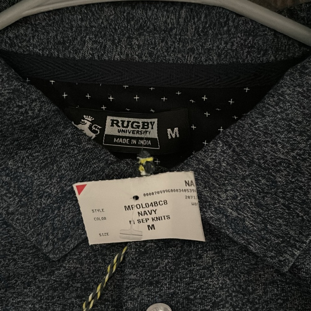 Bought this cute navy polo shirt! Put it didn’t fit - Picture 5 of 5